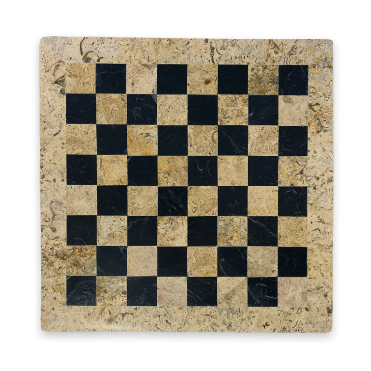 Marble Cultures Handmade Stone Chess | Wayfair